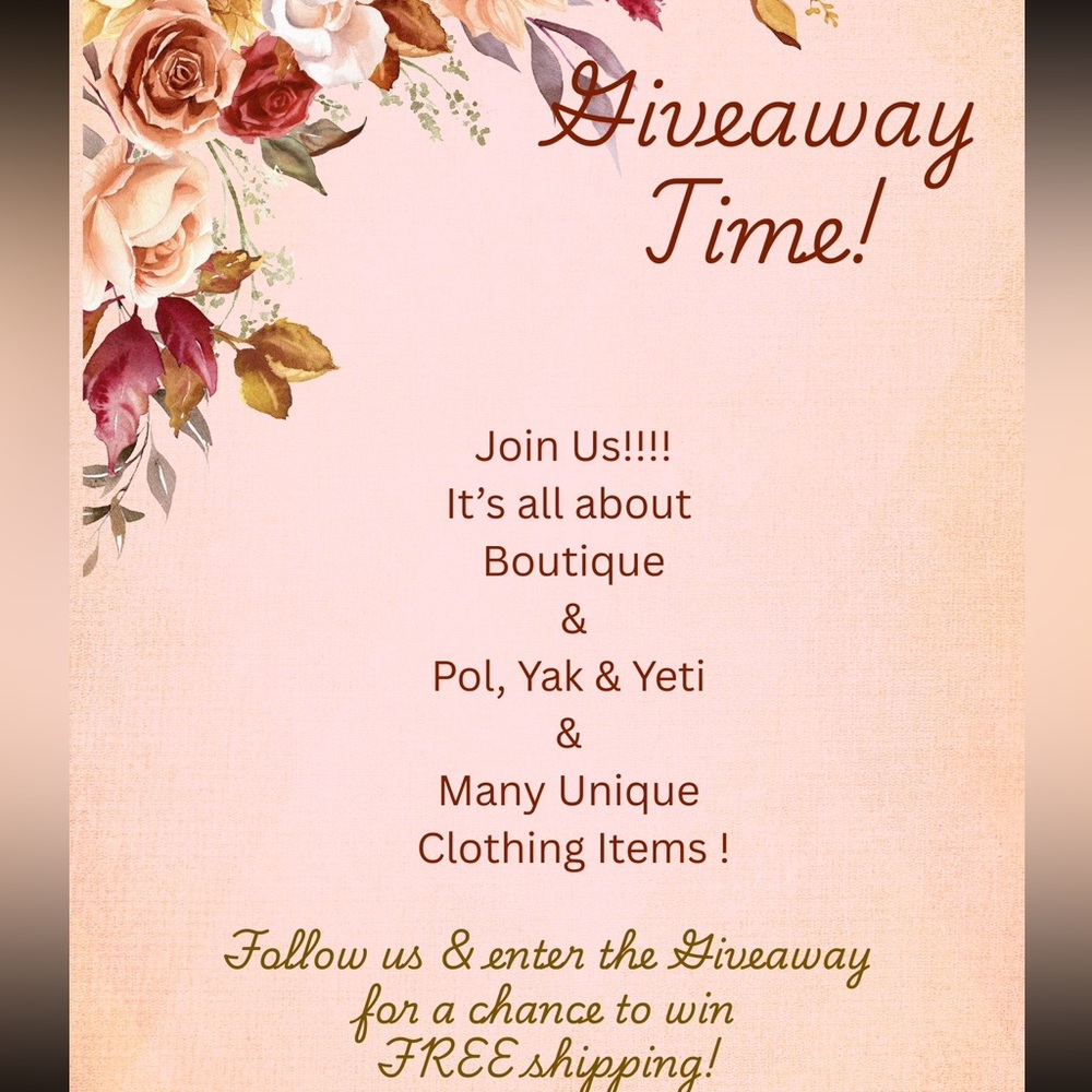 FREE GIVEAWAY
